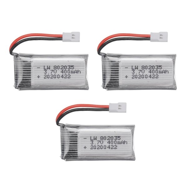 🔋 Batterie drone Lipo 3.7V 400mAh pour Drone