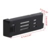 🔋 batterie drone Lithium 3.7V, 600mAh, 850mAh, 1200mAh, 1800mAh