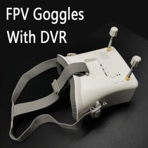 lunette FPV de diversité DVR DMKR 008D PRO – casque vidéo HD, 5.8G, 40ch, 4.3 pouces