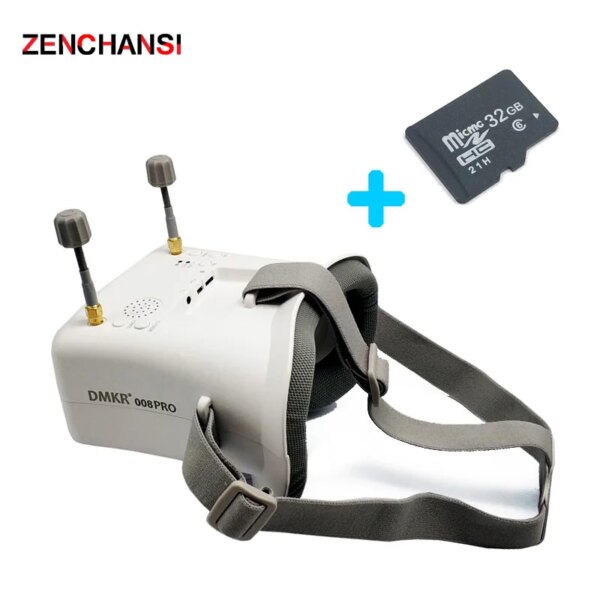 7152-8b1a9f.jpg lunette FPV de diversité DVR DMKR 008D PRO – casque vidéo HD, 5.8G, 40ch, 4.3 pouces