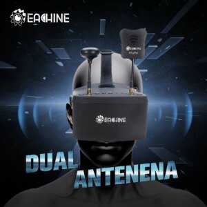 lunette FPV Diversity DVR – casque vidéo HD EV800D, 5.8G, 40ch