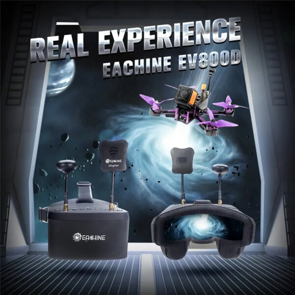 7154-7ac464.jpeg lunette FPV Diversity DVR – casque vidéo HD EV800D, 5.8G, 40ch