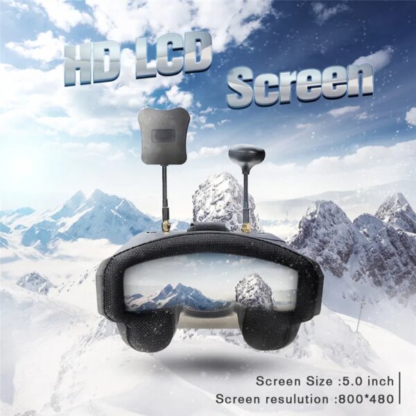 7154-f638f0.jpeg lunette FPV Diversity DVR – casque vidéo HD EV800D, 5.8G, 40ch