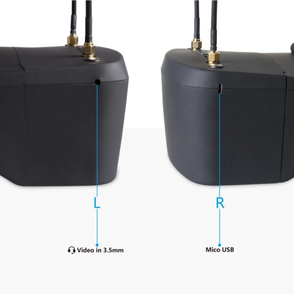 🚀 Lunettes FPV 5.8G 40CH 5 pouces HD DVR – Diversité et haute performance pour course Drone