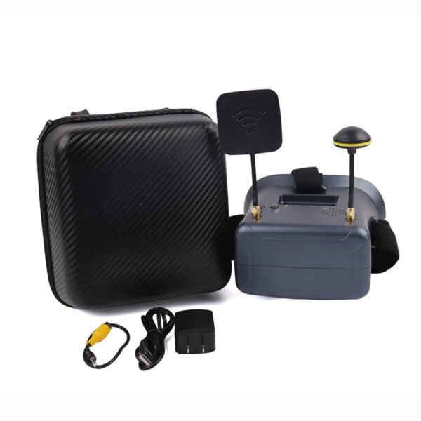 Lunette FPV LS-800D G 40CH 5 pouces 5.8 pouces HD DVR