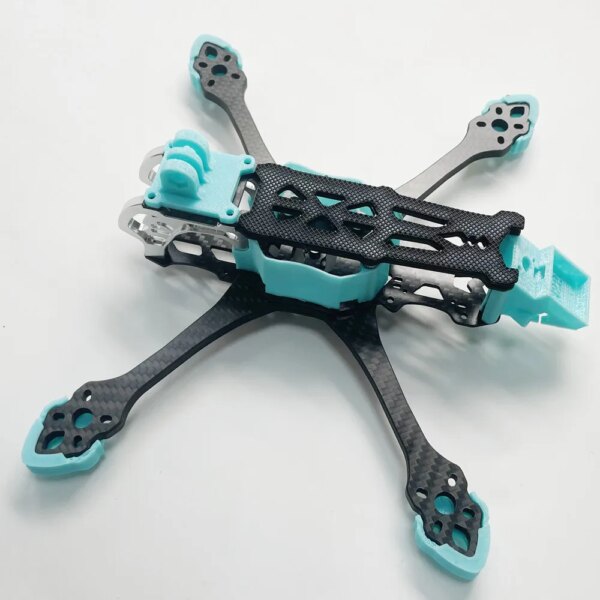 Drone fpv de course quadricoptère Mark 5, cadre HD, 5 pouces