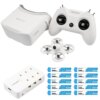 Kit de Drone de course d'intérieur FPV BNF/RTF Frsky D8 Lite Radio 2 SE transmetteur 5.8G 14DBI VR02, lunettes VTX