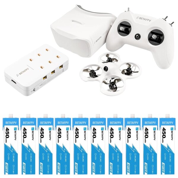 Kit de Drone de course d'intérieur FPV BNF/RTF Frsky D8 Lite Radio 2 SE transmetteur 5.8G 14DBI VR02, lunettes VTX