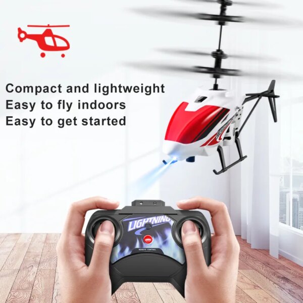 Mini Drone RC hélicoptère, résistant aux chutes, Suspension à Induction