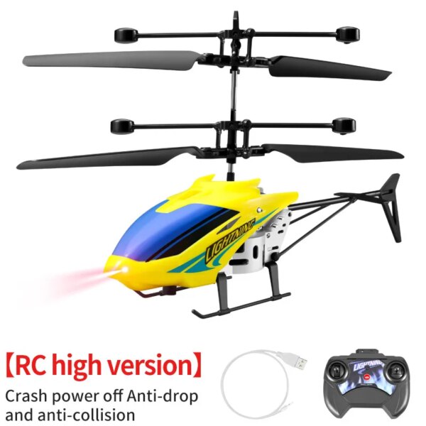 Mini Drone RC hélicoptère, résistant aux chutes, Suspension à Induction