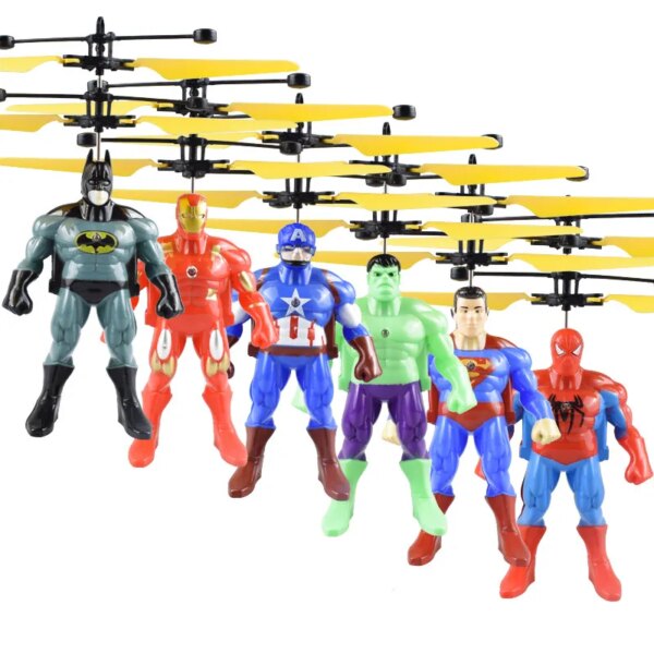 8182-24911f.jpg Mini Drone de dessin animé, hélicoptère RC, balle volante créative