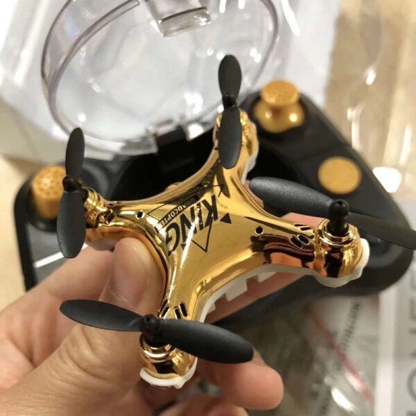 Mini Drone avec caméra HD Wifi Rc de poche, quadricoptère pliable pour Selfie