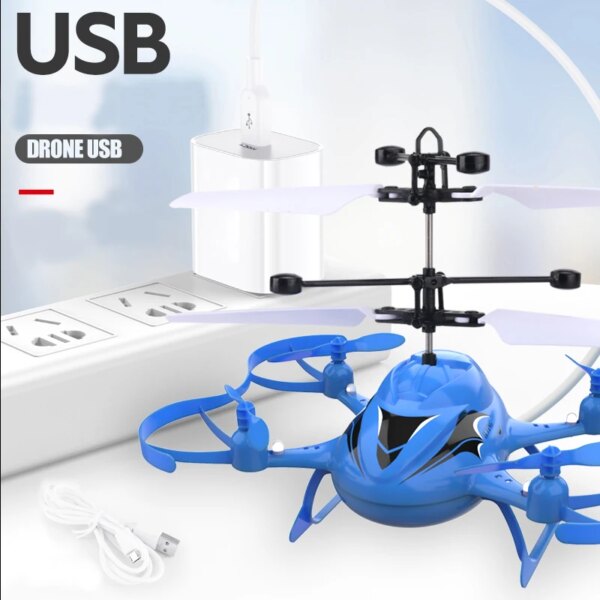 8308-9ec74f.jpg Mini hélicoptère radiocommandé avec lumière LED pour garçons