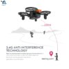 Mini Drone quadricoptère 6 axes, télécommande à 4 canaux