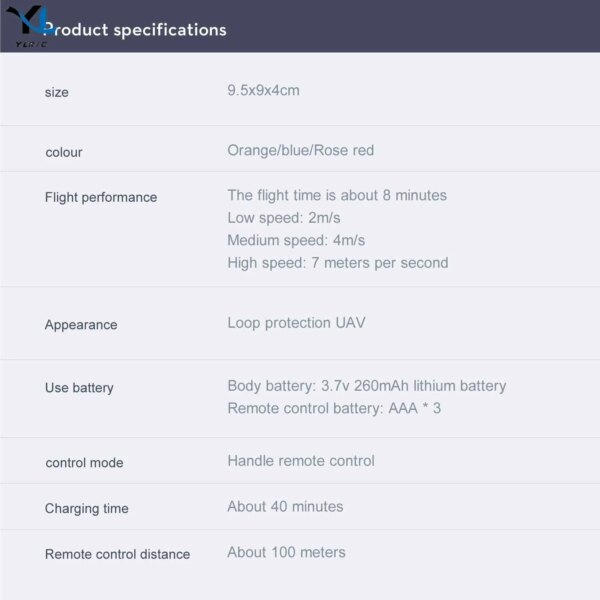 Mini Drone quadricoptère 6 axes, télécommande à 4 canaux
