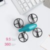Mini Drone pour enfants, Mode sans tête, 2 Batteries et 3 vitesses pour garçons et filles