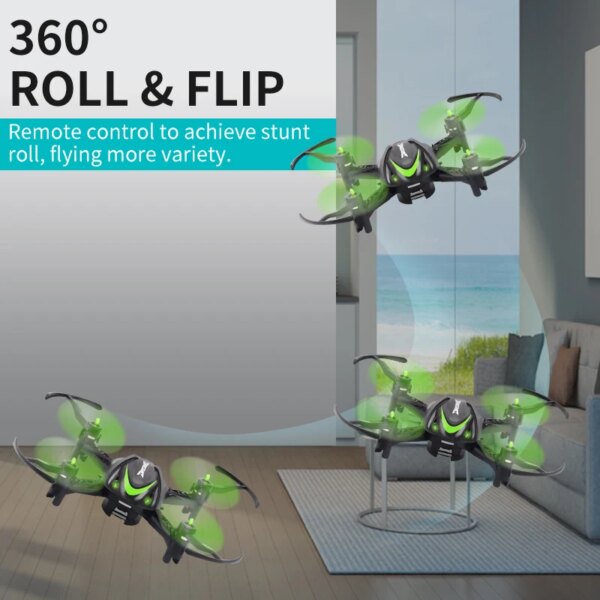8448-1cdef7.jpg Mini Drone hélicoptère H48 RC, 2.4G 4CH, 6 axes, gyroscope
