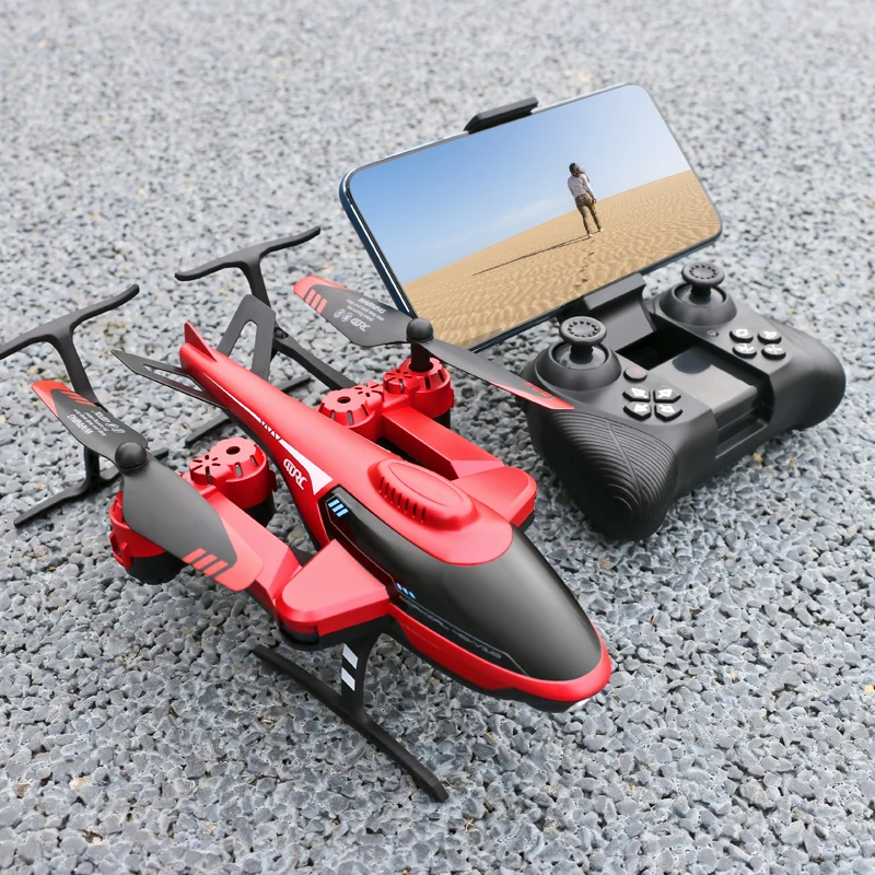Drone 4k HD Double Caméra FPV RC Drone Avec 1080P Pliage Quadcopter Rc Distance 500M Cadeau Jouet