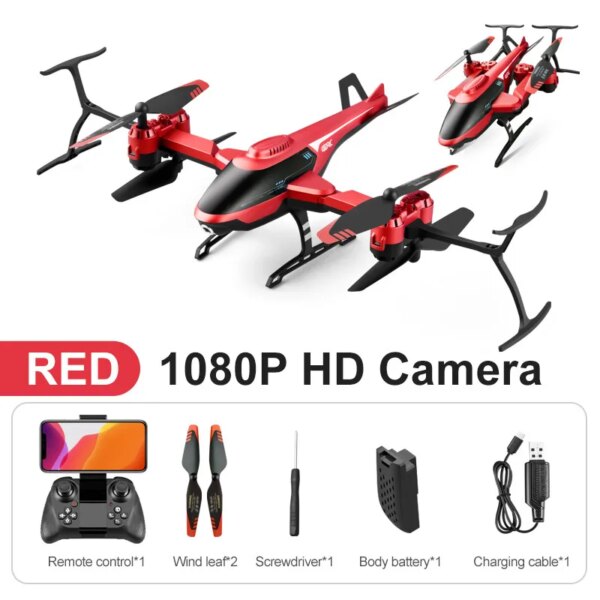 Drone FPV V10 Rc pliable, caméra professionnelle HD 4k
